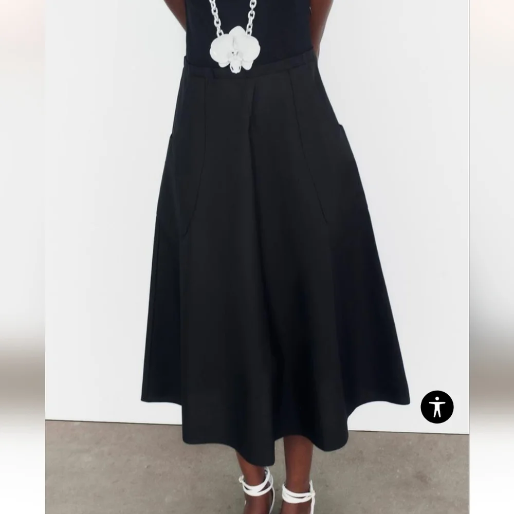 MATCHING POCKET MIDI DRESS SIZE S - Picture 5 of 9